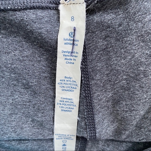 Lululemon crop pants in grey - Picture 3 of 3